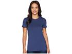 Mod-o-doc Fitted Short Sleeve Crew (new Navy) Women's Clothing