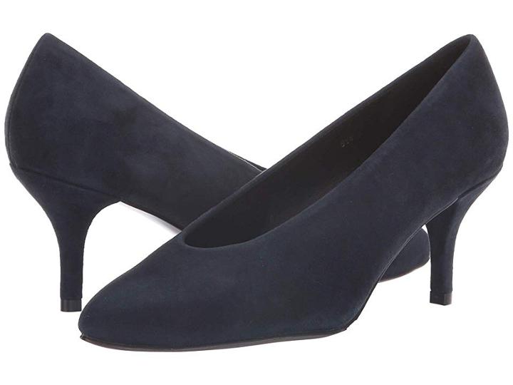Vaneli Tedra (navy Suede) High Heels