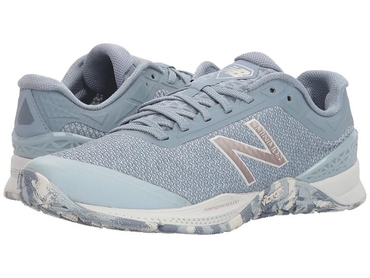 New Balance Wx40v1 (light Porcelain Blue/copper) Women's Cross Training Shoes