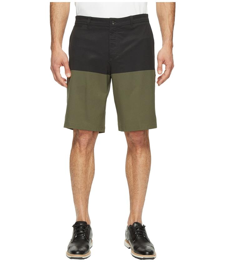 Nike Print Shorts (black/cargo Khaki/wolf Grey) Men's Shorts