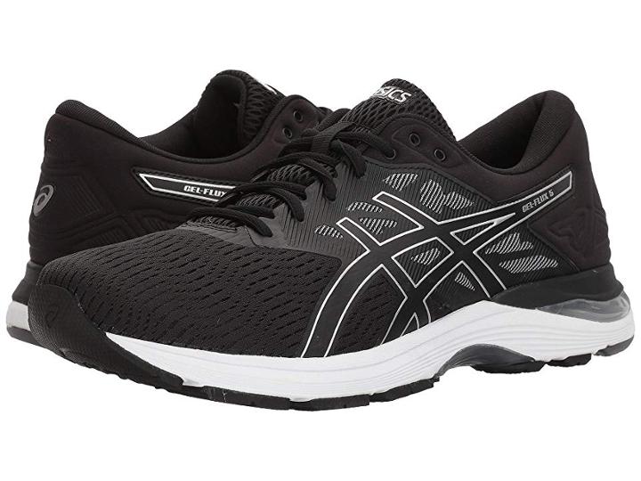 Asics Gel-flux 5 (black/silver/carbon) Men's Running Shoes