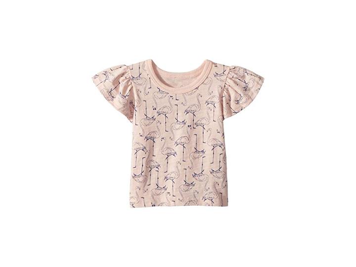 Peek Flamingo Tee (infant) (light Pink) Girl's T Shirt