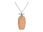 Chan Luu Agate Pendant Necklace (natural Tan) Necklace