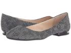 Jessica Simpson Ginelle (pewter Multi Glitter Gabor Leopard) Women's Dress Flat Shoes