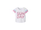 Chaser Kids Super Soft Vintage Jersey Sunday Tee (toddler/little Kids) (white) Girl's T Shirt