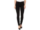 7 For All Mankind Skinny W/ Squiggle In Washed Overdyed Black (washed Overdyed Black) Women's Jeans