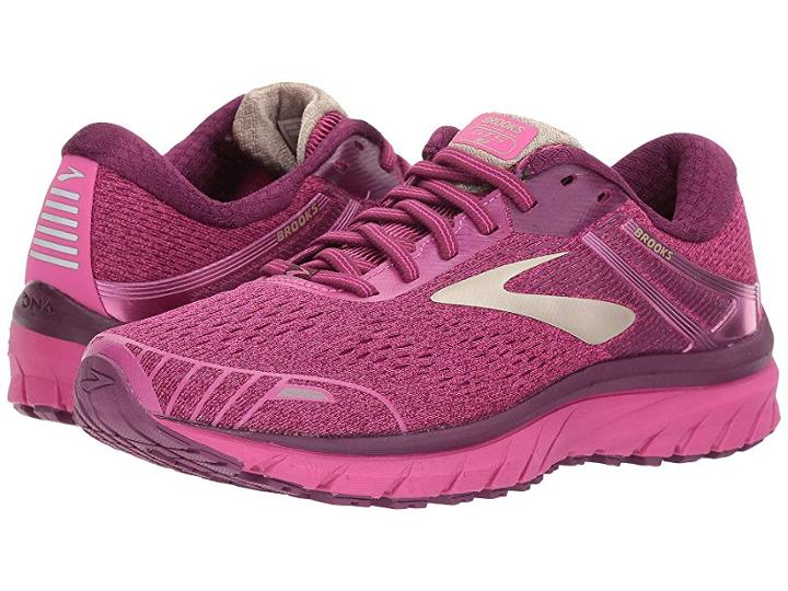 Brooks Adrenaline Gts 18 (pink/plum/champagne) Women's Running Shoes
