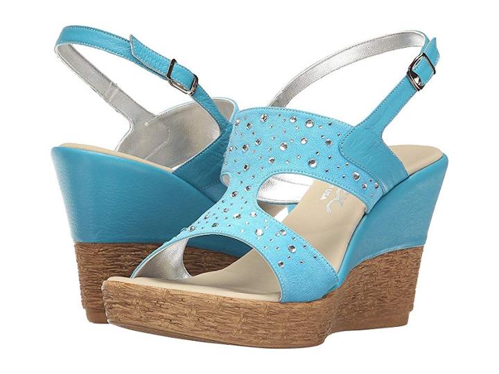 Onex Napa (turquoise/clear Stones) Women's Sandals