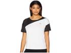 Puma A.c.e. Mesh Blocked Tee (black/white) Women's T Shirt