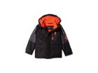 U.s. Polo Assn. Kids Parka (little Kids) (black/charcoal) Boy's Coat