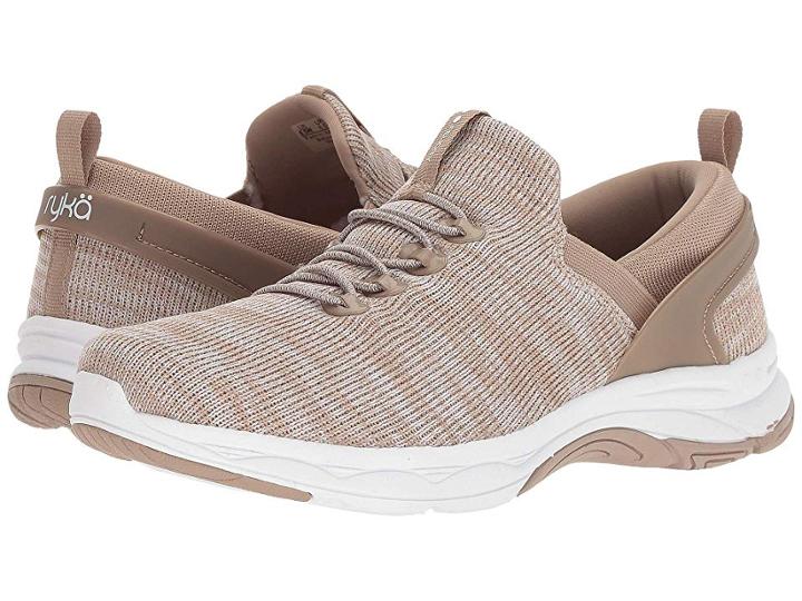 Ryka Felicity (taupe Fabric/pu) Women's Shoes