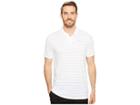 Nike Golf Breathe Stripe Polo Olc (white/flat Silver) Men's Clothing