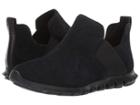 Cole Haan Zerogrand Slip-on Boot (black Suede) Women's Boots
