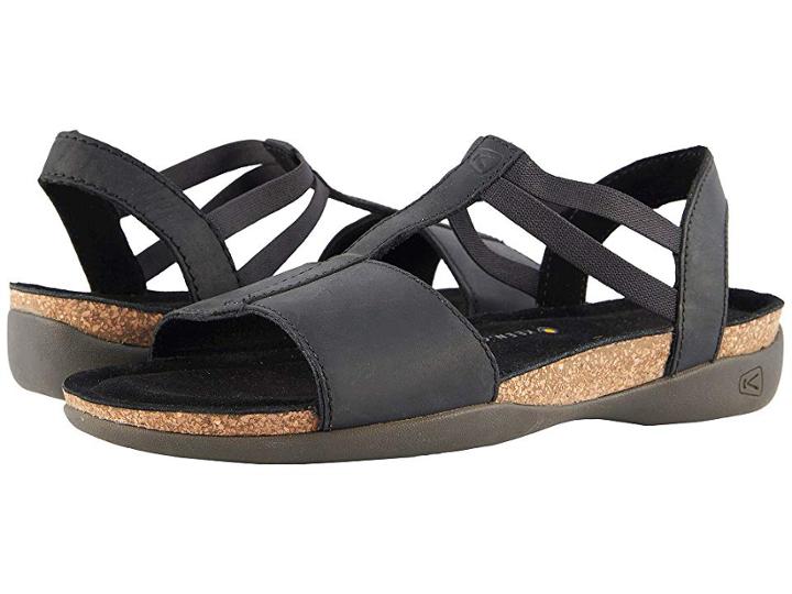 Keen Ana Cortez T-strap (black/black) Women's Shoes
