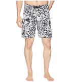 Columbia Pfg Offshore Ii 9 Inch Board Shorts (black Deep Sea Batik) Men's Swimwear