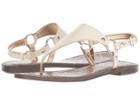 Sam Edelman Greta (modern Ivory Vaquero Saddle Leather) Women's Sandals