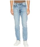 Calvin Klein Jeans Straight Taper Leg Jeans In Jalapeno Blue Wash (jalapeno Blue Wash) Men's Jeans