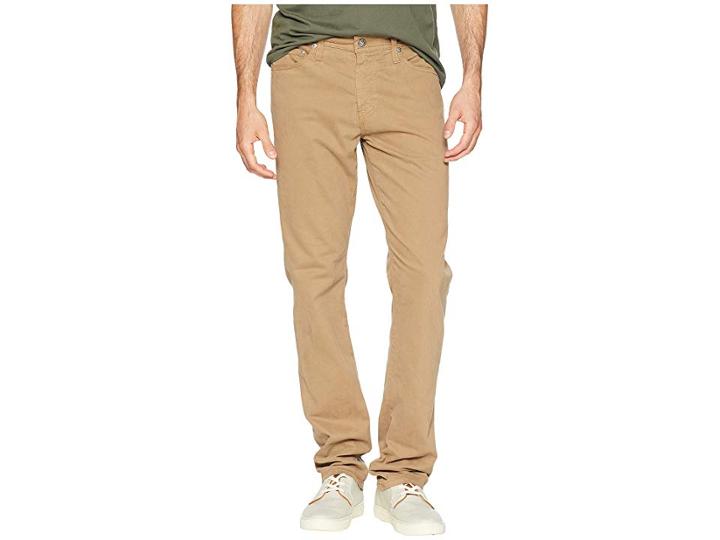 Ag Adriano Goldschmied Everett Slim Straight Leg Sud Pants In Wheat Toast (wheat Toast) Men's Jeans