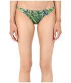 Onia Ashley (green Leaf/yucca White) Women's Swimwear