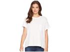 Free People Vintage Pocket Tee (white) Women's Clothing