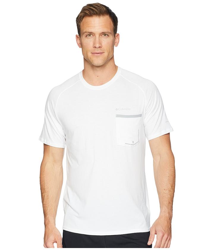 Columbia Sol Resist Short Sleeve Shirt (white) Men's Short Sleeve Pullover