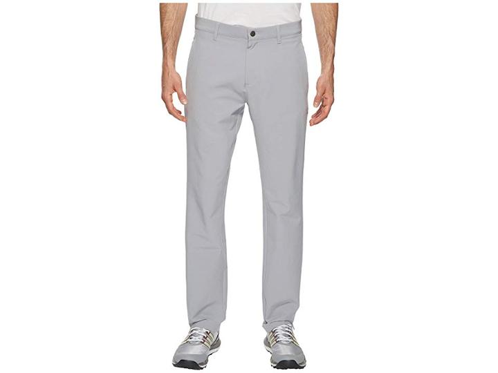 Adidas Golf Ultimate+ 3-stripes Pants (mid Grey) Men's Casual Pants