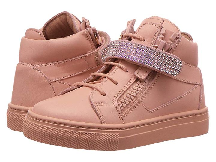 Giuseppe Zanotti Kids Birel Sneaker (toddler) (shell) Girls Shoes