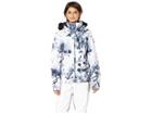 Roxy Jet Ski Premium 15k Jacket (bright White Pine Sky) Women's Coat