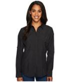 Royal Robbins Expedition Chill Long Sleeve Shirt (jet Black) Women's Long Sleeve Button Up