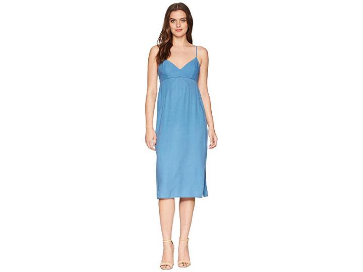 Splendid Double Layer Cami Dress (medium Wash) Women's Dress