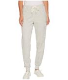 Hurley One And Only Cuffed Track Pants (grey Heather) Women's Casual Pants