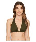 Becca By Rebecca Virtue Color Code D/dd/ddd Triangle Top (bay Leaf) Women's Swimwear