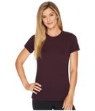 New Balance Heather Tech Tee (black Rose Heather) Women's T Shirt