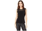 Calvin Klein Sleeveless Knit Pullover (black) Women's Clothing