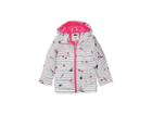 Joules Kids Printed Waterproof Rubber Coat (toddler/little Kids) (berry Stripe) Girl's Coat