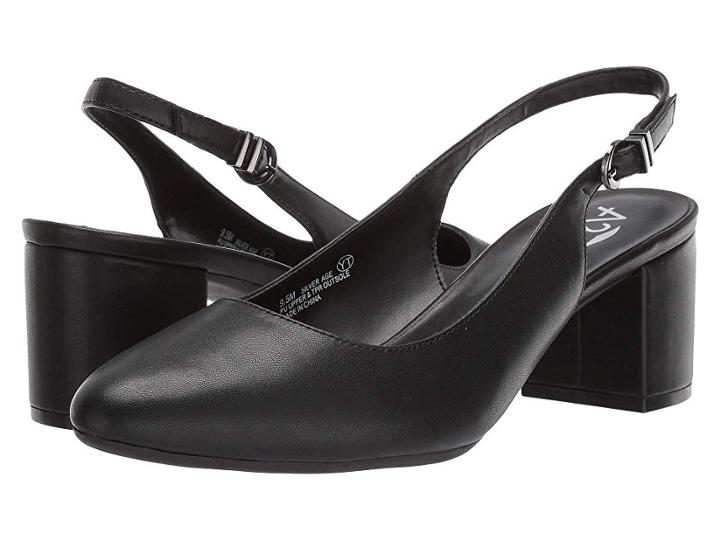 A2 By Aerosoles Silver Age (black) Women's 1-2 Inch Heel Shoes