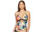 Lucky Brand Malibu Canyon Tankini Top (multi) Women's Swimwear