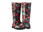 M Missoni Retro Floral Print Rain Boot (black) Women's Boots