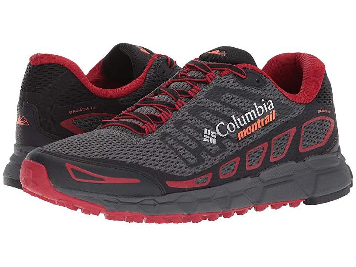 Columbia Bajada Iii (graphite/tangy Orange) Men's Running Shoes