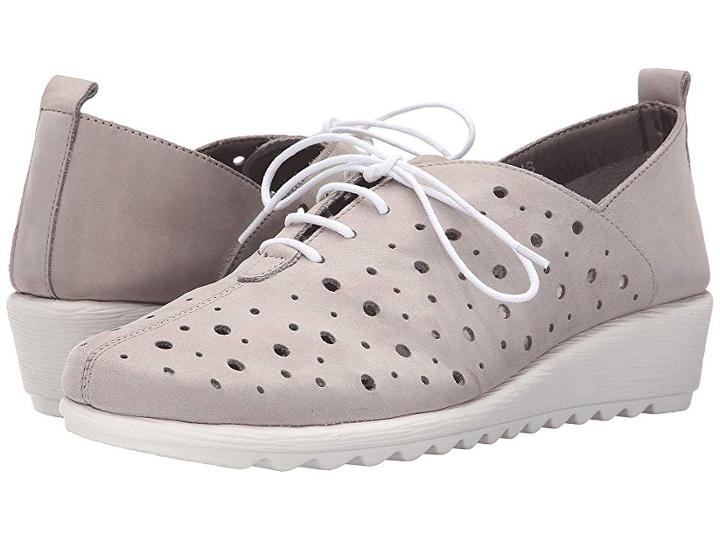The Flexx Run Crazy Too (haze Nubuck) Women's Lace Up Casual Shoes