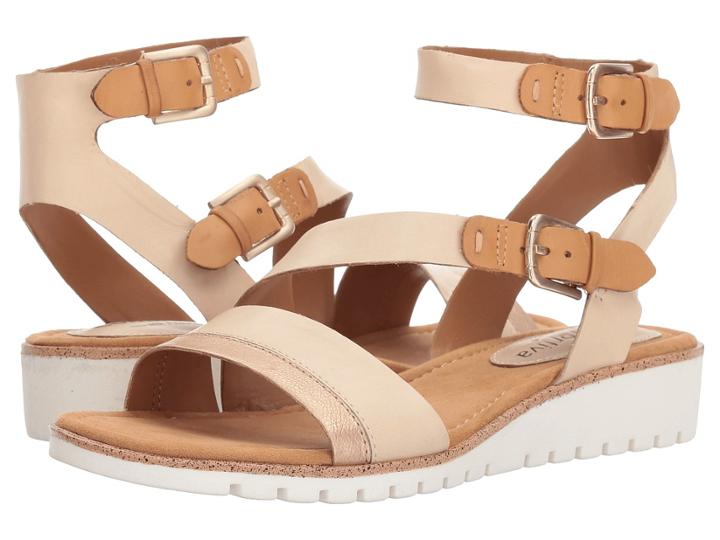 Comfortiva Corvina (beige/champagne/sand Cow Quilin/m-vege) Women's Sandals