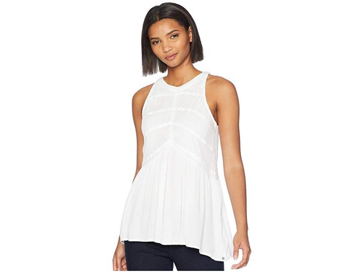 Volcom Haute Stone Top (white) Women's Clothing