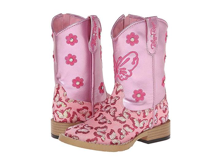 M&f Western Kids Pecos (toddler) (pink) Cowboy Boots