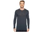 Fjallraven High Coast First Layer Long Sleeve (ash Grey) Men's Long Sleeve Pullover