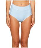 Jonathan Simkhai High Waisted Bikini Bottoms (light Blue) Women's Swimwear