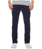 Rvca Daggers Twill (federal Blue) Men's Casual Pants