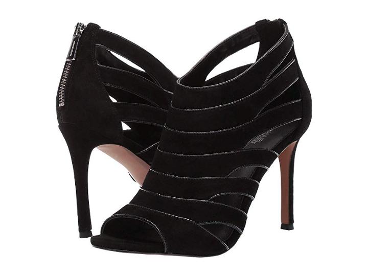 Michael Michael Kors Harper Open Toe (black) Women's Shoes