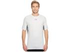 Under Armour Armour(r) Heatgear(r) Printed S/s Tee (white/#/graphite) Men's T Shirt