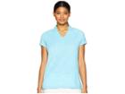 Under Armour Golf Threadborne Edge Polo (capri/capri/capri) Women's Clothing