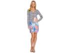 Lilly Pulitzer Beacon Dress (resort White Desert Palm Stripe) Women's Dress